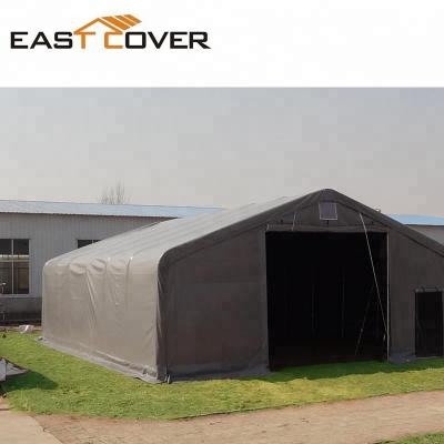 China Heavy Duty Outdoor Waterproof Peak Building Metal Storage Shelter for sale