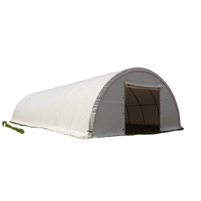 China W30'xL65'xH15 Round Galvanized Steel Storage Shelter Tent for sale
