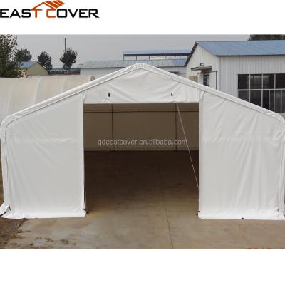 China Industrial 30' Wide Double Trussed Engineered PVC Fabric Shelter From China Manufacturer for sale