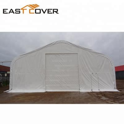 China 50100 Low Cost Waterproof Storage Plan Used Canvas Cover Building Canopy For Sale for sale