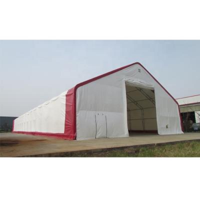 China Metal 70' x100 Outdoor Easy Assembly New Tarpaulin Prefab Industrial Building for sale