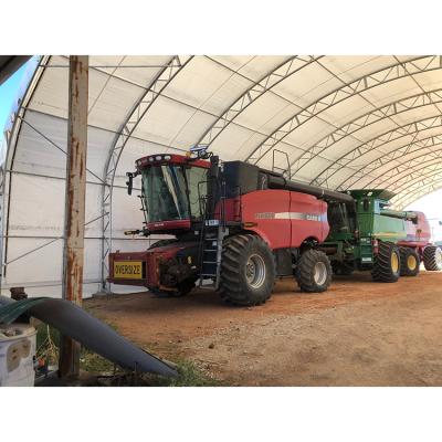 China Most Popular Model In Canada SST8012028P Large Industrial Warehouse Tent Outdoor Heavy Duty Double Truss Storage Tent for sale