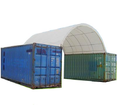 China Metal PVC Waterproof Dome Industrial Storage Container Shelter SS-2620C for sale