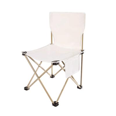 China HOTO Outdoor Portable Chair Metal Folding Lightweight Aluminum Portable Beach Chair for sale