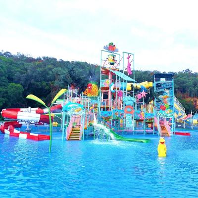 China Children'S Outdoor Water Playground For Public Pool With New Attractions for sale