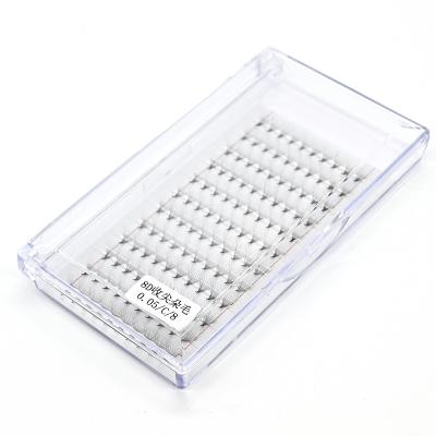 China Natural Well Stocked Mink Lashes Dropshiping Soft Loose Premade Fans Short Plump Volume Lashes Fan for sale