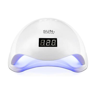 China Professional Nail Polish LED Nail Art Lamp Nail Polish Fast Drying Machine Smart Sensor Timing Manicure UV Lamp Naildryer Lampe Seche Ongle for sale