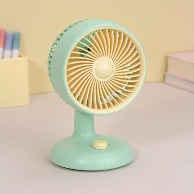 China NO 3 Speed Rechargeable Adjustable Desk Fan Handheld USB Fan Portable Air Conditioning Cooler with Lamp Night Light for sale