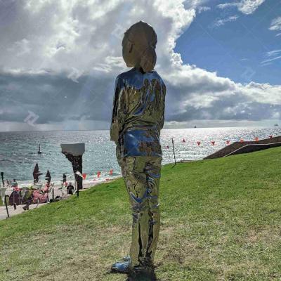 China Eine lebensgroße, aus Edelstahl gegossene Statue in Perth, Australien zu verkaufen