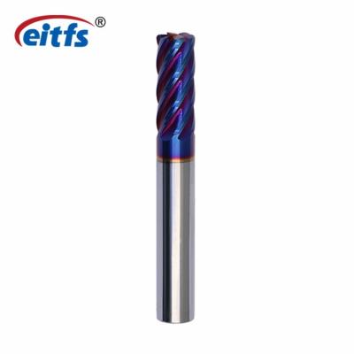 China High Speed Carbide Tungsten Carbide 6 Flute End Mill CNC Cutting Tools For Stainless Steel for sale