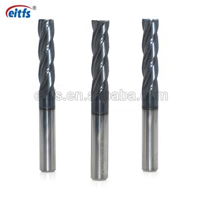 China General High Speed Cutting For Metal Carbide 4 Flute Square End Mills Tungsten Carbide CNC Combination Flat Milling Cutter for sale