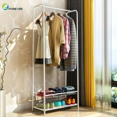 China Simple Modern Coat Hanger Rack Multifunctional Solid Wood Rack Coat Rack for sale
