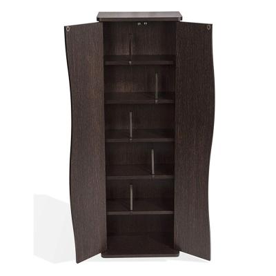 China Adjustable Fixed Shelves (Others) Multimedia Adjustable Stylish Storage Cabinet Storage Cabinet Bookcase for sale
