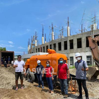China High Efficiency Small Concrete Pump Cement Pump Machine Concrete Pump For Sale for sale
