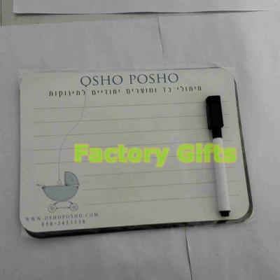 China Customized Erasable memo pad magnets in the fridge magnetic calendar for fridge for sale