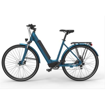 China Good Quality Aluminum Alloy Urban Bicycle 7 Speed Commuter Bikes Go Work To School Electric Bike for sale