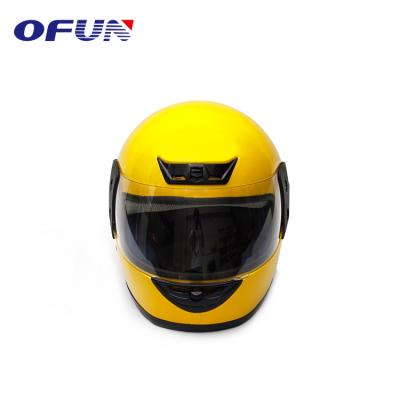China OFUN Full Face Motorcycle Helmet Flip Up Classic Motor Cycle Helmets for sale