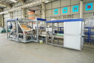 Cina Tipo di avvolgimento laterale attorno al confezionatore di cartoni per Tetra Pak 1L linea di imballaggio di prodotti lattiero-caseari in vendita