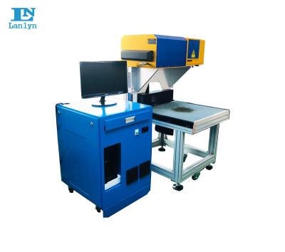 China Laser Marking High Speed High Power CO2 Laser Markers For Leather Egg Marker CO2 Laser Machine 80W-180W for sale