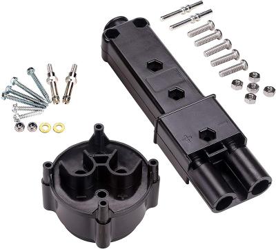 China Yamaha G19 & Electric Golf Cart G22 Charger Plug Kit, Yamaha DC Receptacle Charger Plug for Yamaha G19/G22 Modes, 48 Volt JR1-H235A-00+JR1-H6181-02-00 for sale