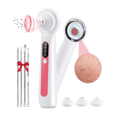 China Acne Treatment PSB Acne Treatment PSB Acne Extractor Pore Remover Camera Vacuum Electric Rechargeable Blackhead Lead Remover With Magnifying Glass for sale