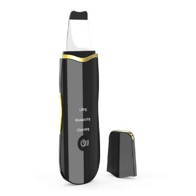 China PSB 28k Face Lift Blackhead Remover Pore Remover Exfoliator DEEP CLEANSING Peeling Skin Scrubber Ultrasonic Facial Spatula for sale