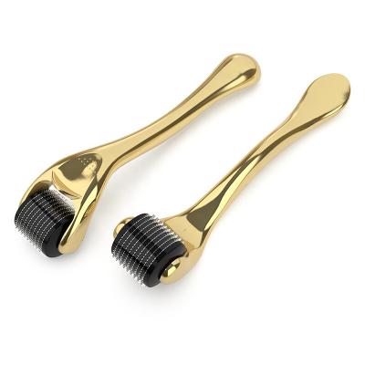 China Micro Needles 1.5mm titanium derma roller dermaroller Anti-blister PSB 2 mm 540 gold for sale