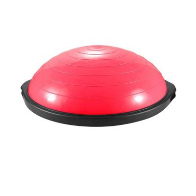 China Smooth HCX Gym Equipment Yoga Stability Ball Stability Ball Exercise Tool Half Balance Training Ball for sale