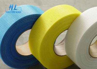China 60-65 g/m2 Plain Woven Fiberglass Tape 500°C Hittebestendig Kleefmiddel Latex Glue 50m Lengte Te koop