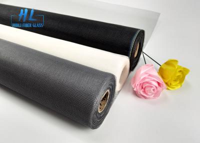 China Einfaches Gewebe aus Glasfaser Moskitonetz 33 Tex Verhindert Schmutz Schwarz 0,6m-3,2m zu verkaufen