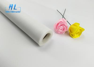 China Plain Weave Fiberglass Window Screen 120G White Color Anti Insect for sale