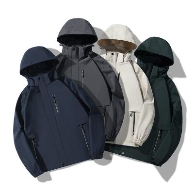 China Custom Utility Jacket Outdoor Windbreaker Jacket Camping Jacket for Men for sale