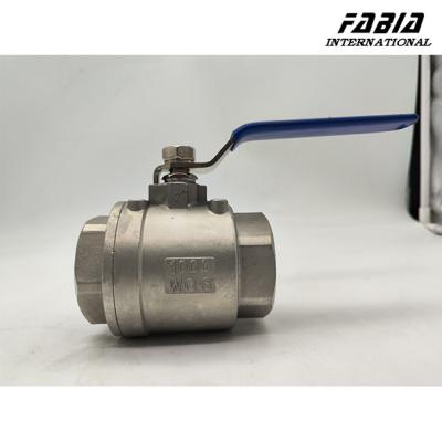 Κίνα Φάμπια 1/4'' 3 Way Thread Ball Valve Ηλεκτρικός ρυθμιστικός τύπος από ανοξείδωτο χάλυβα προς πώληση