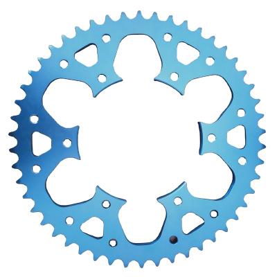 China 7075-T6 Factory Aluminum Big Transmission Motorcycle Accessory Sprocket Parts Manufacturer 7075-T6 for sale