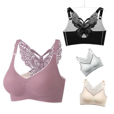 China 2021 New Arrivals Design Breathable Sexy Gather Lace Push Up Women's Elegant Bra for sale