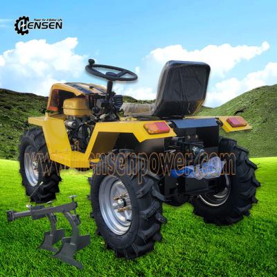Chine Mini tracteur polyvalent à essence à plein temps à 4 roues motrices à 2 tracteurs à charrue certifié CE à vendre