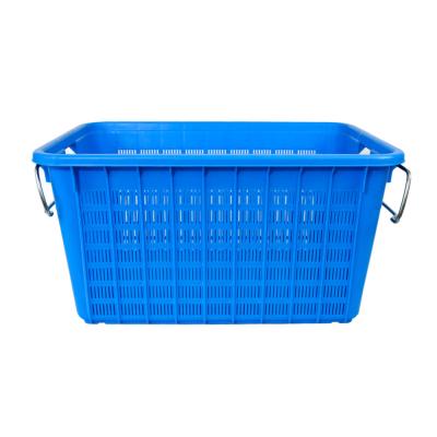 China Conveniently Designed Plastic Mesh Crate for Fresh Fruits and Vegetables for sale