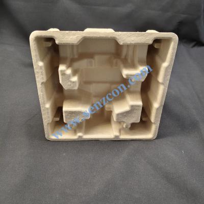 China The pulp molded packaging base for small speakers is custom-made by a factory in Ningbo. It is made of corrugated paper, environmentally friendly and complies with the plastic ban. for sale