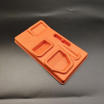 China Suministro directo de la fábrica de China: Base de moldeo de pulpa naranja para máquinas de afeitar - Tipo incrustado con características a prueba de golpes y gotas. en venta