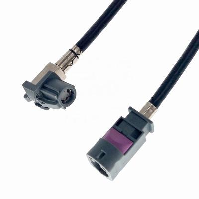 China YJ HSD G Code 4 Pins Male To Female High Speed Data Automobile Connector Lvds Wire L=1M YJ-4P-HSD-FM-G for sale