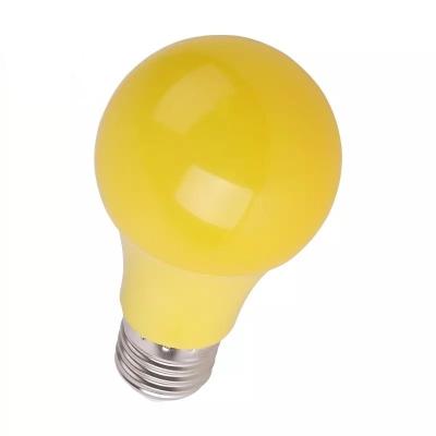 China Indoor LED Lighting E27 Base Wholesale High Quality red green blue yellow LED Bulb Lamp 5w 7w 9w for Holiday light for sale
