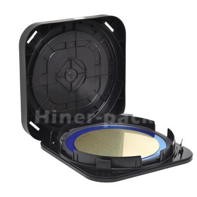 Chine Boîtes de 300 mm horizontales pour le transport des plaquettes Matériau PP noir conducteur à vendre