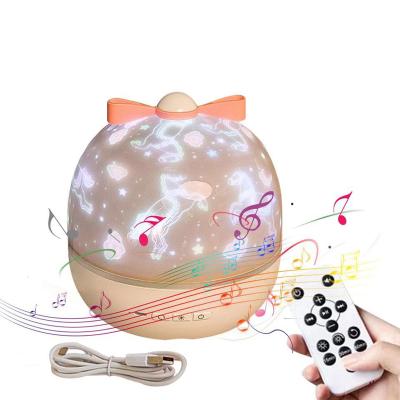 China Kids Bedroom Nursery Decoration Rise Universe Master Light Projector with Music and 6 Projection Movies Night Light for Kids Gifts Bedroom Decor for sale