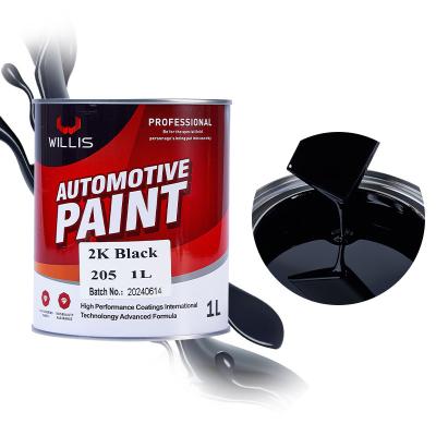 Κίνα Γρήγορη ξήρανση 2K Solid Auto Body Metal Filler Deep Emerald Green Flat Black 2k Πίνακα ψεκασμού 2k Topcoat προς πώληση