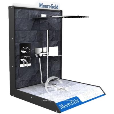 China Durable Retail Store Metal Faucet Display Stand Custom Metal Display Stand For Bathroom Faucet And Fixture for sale