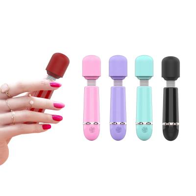 Chine Le sexe poids du commerce Mini Wand Massager Vibrator Tiny de vitesses d'ODM 10 d'OEM imperméabilisent à vendre