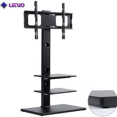 China B64T3 TV Floor Stand for most 32-65 inch TVs; Extra Tall Model Hold Up to 110 lbs for sale