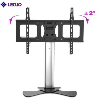 China B64C Tabletop TV Stand with swivel mount for most 32-65 inch TVs; Extra Tall Model Hold Up to 110 lbs for sale
