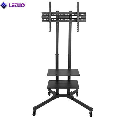 China TC01B TV Cart for LCD LED Plasma Flat Panels Stand with Wheels Mobile fits 37