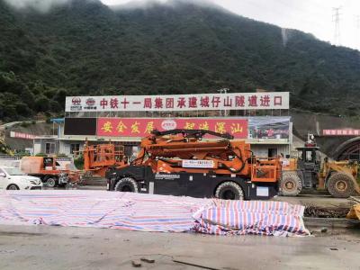 China 3000 kg platformbelasting capaciteit boog installatie trolley Dual Power Diesel Electric voor prestaties Te koop